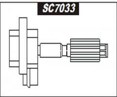 Sentech sc7033 cewka zapłonowa, ford escort v (gal)