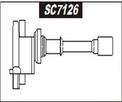 Sentech sc7126 cewka zapłonowa, mitsubishi carisma (da_)
