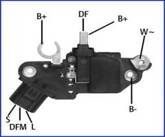 HÜco 130593 regulator napięcia 14v ford, ford transit autobus (fd_ _, fb_ _, fs_ _, fz_ _, fc_ _)