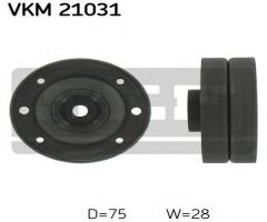 Skf vkm 21031 rolka prowadząca audi, audi 100 (44, 44q, c3), volvo 240 (p242, p244), vw passat (32b)
