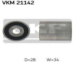 Skf vkm 21142 rolka prowadząca audi, audi q5 (8r), ford galaxy (wgr), seat alhambra (7v8, 7v9)