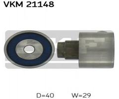 Skf vkm 21148 rolka prowadząca seat, audi a1 (8x1, 8xf), seat alhambra (710)