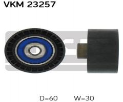 Skf vkm 23257 rolka prowadząca citroen, citroËn c4 ii (b7), fiat scudo nadwozie pełne (270_)