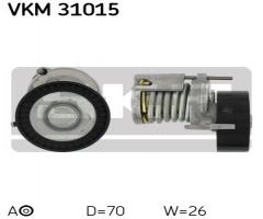 Skf vkm 31015 rolka napinająca audi, audi a2 (8z0), seat ibiza ii (6k1), skoda felicia i (6u1)