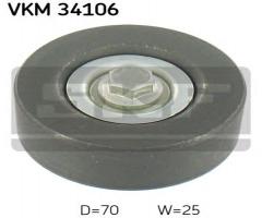Skf vkm 34106 rolka prowadząca ford, ford focus (daw, dbw)