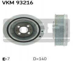 Skf vkm 93216 koło pasowe fiat, fiat ducato nadwozie pełne (244)