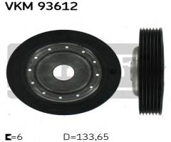Skf vkm 93612 koło pasowe renault, renault kangoo express (fc0/1_)