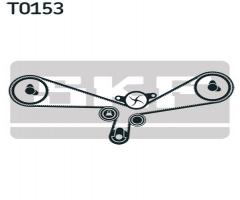 Skf vkma 01202 zestaw rozrządu (z paskiem) audi, audi a6 (4a, c4), skoda superb (3u4)