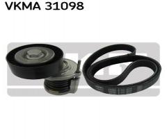 Skf vkma 31098 zestaw paska klinowego audi, audi a1 (8x1, 8xf), seat alhambra (710)