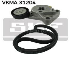 Skf vkma 31204 zestaw paska klinowego audi, audi a3 (8l1), seat alhambra (7v8, 7v9)