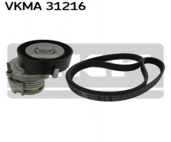 Skf vkma 31216 zestaw paska klinowego audi, audi a2 (8z0), seat ibiza iv (6l1), skoda octavia (1u2)