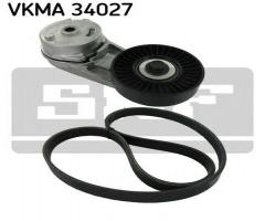 Skf vkma 34027 zestaw paska klinowego fiat, cadillac bls, chevrolet hhr, opel astra g coupe (f07_)
