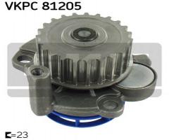 Skf vkpc 81205 pompa wody audi, seat, skoda, vw, audi a3 sportback (8pa), seat leon (1p1)