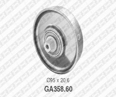Snr ga358.60 rolka prowadząca  citroen peugeot, citroËn xm (y3), peugeot 605 (6b)