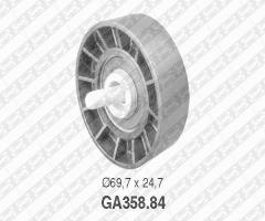 Snr ga358.84 rolka prowadząca  fiat, fiat ducato autobus (230)