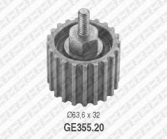 Snr ge355.20 rolka prowadząca renault, renault laguna i (b56_, 556_)