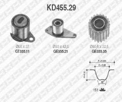 Snr kd455.29 zestaw rozrządu  renault