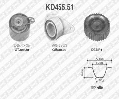 Snr kd455.51 zestaw rozrządu  renault, renault clio ii (bb0/1/2_, cb0/1/2_)