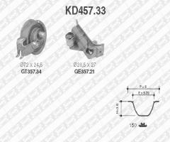 Snr kd457.33 zestaw rozrządu  vag, audi a3 (8l1), seat alhambra (7v8, 7v9), skoda octavia (1u2)