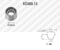 Snr kd458.13 zestaw rozrządu  fiat psa, citroËn jumpy (u6u), fiat tipo (160), innocenti elba (146)