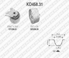 Snr kd458.31 zestaw rozrządu  fiat, alfa romeo 145 (930), fiat coupe (fa/175), lancia dedra (835)