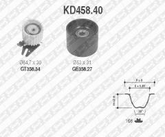 Snr kd458.40 zestaw rozrządu  fiat, fiat stilo (192), lancia kappa (838a)