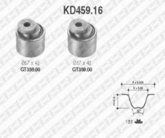 Snr kd459.16 zestaw rozrządu  citroen peugeot, peugeot 309 ii (3c, 3a)