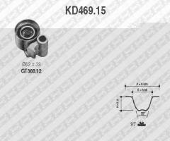 Snr kd469.15 zestaw rozrządu  toyota, toyota land cruiser 150 (kdj15_, grj15_)