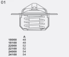 Stahlter 24100.82 termostat fiat 125p, fso 125p