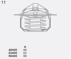 Stahlter 52400.82 termostat suzuki baleno, ignis, suzuki baleno kombi (eg)