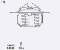 Stahlter 52600.88 termostat ford sierra, scorpio, ford scorpio i (gae, gge)