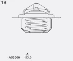 Stahlter 53000.89 termostat citroen opel peugeot, citroËn ax (za-_), peugeot 104