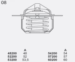 Stahlter 54200.82 termostat nissan, nissan 200 sx (s13)