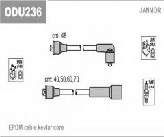 Janmor odu236 przewody wysokiego napięcia komplet , opel kadett d (31_-34_, 41_-44_)