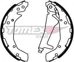 Tomex 2250 szczęki hamulc. chrysler sebring  01-, chrysler sebring (jr), dodge stratus