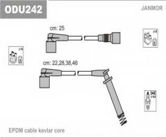 Janmor odu242 przewody wysokiego napięcia komplet , opel corsa a hatchback (93_, 94_, 98_, 99_)