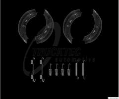 Trucktec automotive 02.35.052 szczęki hamulc. mercedes sprinter 408d-416d  95-06