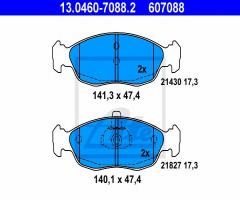 Ate 13.0460-7088 klocki hamulcowe peugeot 306 93-01, citroËn saxo (s0, s1), peugeot 106 i (1a, 1c)