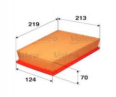 Valeo 585004 filtr powietrza skoda fabia1.9d 99-, seat ibiza iv (6l1), skoda roomster (5j)
