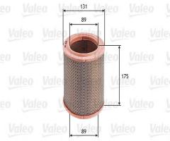 Valeo 585635 filtr powietrza volvo 340-360, alpine berlinette, aro 10, aston martin lagonda i