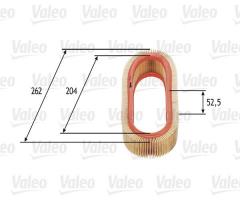 Valeo 585641 filtr powietrza opel ascona,corsa,kadett, opel corsa a tr (91_, 92_, 96_, 97_)