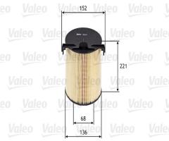 Valeo 585652 filtr powietrza audi a3 ii seaqt altea, toledo iii, audi a3 kabriolet (8p7)