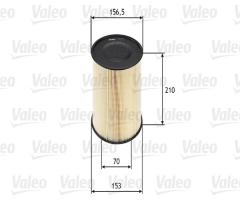 Valeo 585653 filtr powietrza volvo, ford focus ii (da_), volvo s40 ii (ms)