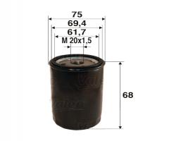 Valeo 586051 filtr oleju fiat, alfa romeo 155 (167), fiat panda (141a_), lancia kappa (838a)