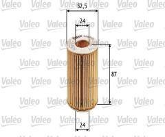 Valeo 586512 filtr oleju renault clio 1, renault twingo i (c06_)