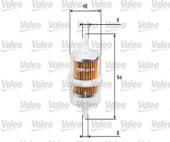 Valeo 587013 filtr paliwa bmw motocykle, alfa romeo alfasud sprint (902.a), austin ambassador