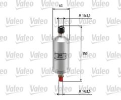 Valeo 587210 filtr paliwa audi vw fiat ford, alfa romeo 33 (907a), audi 100 (43, c2), bmw 3 (e21)