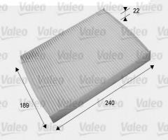 Valeo 715660 filtr kabinowy ford, ford fiesta vi