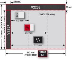 Vigor v2238 wkładka uzupełniajaca - piankowa