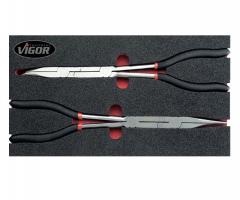 Vigor v3396 szczypce-zestaw 2 szt